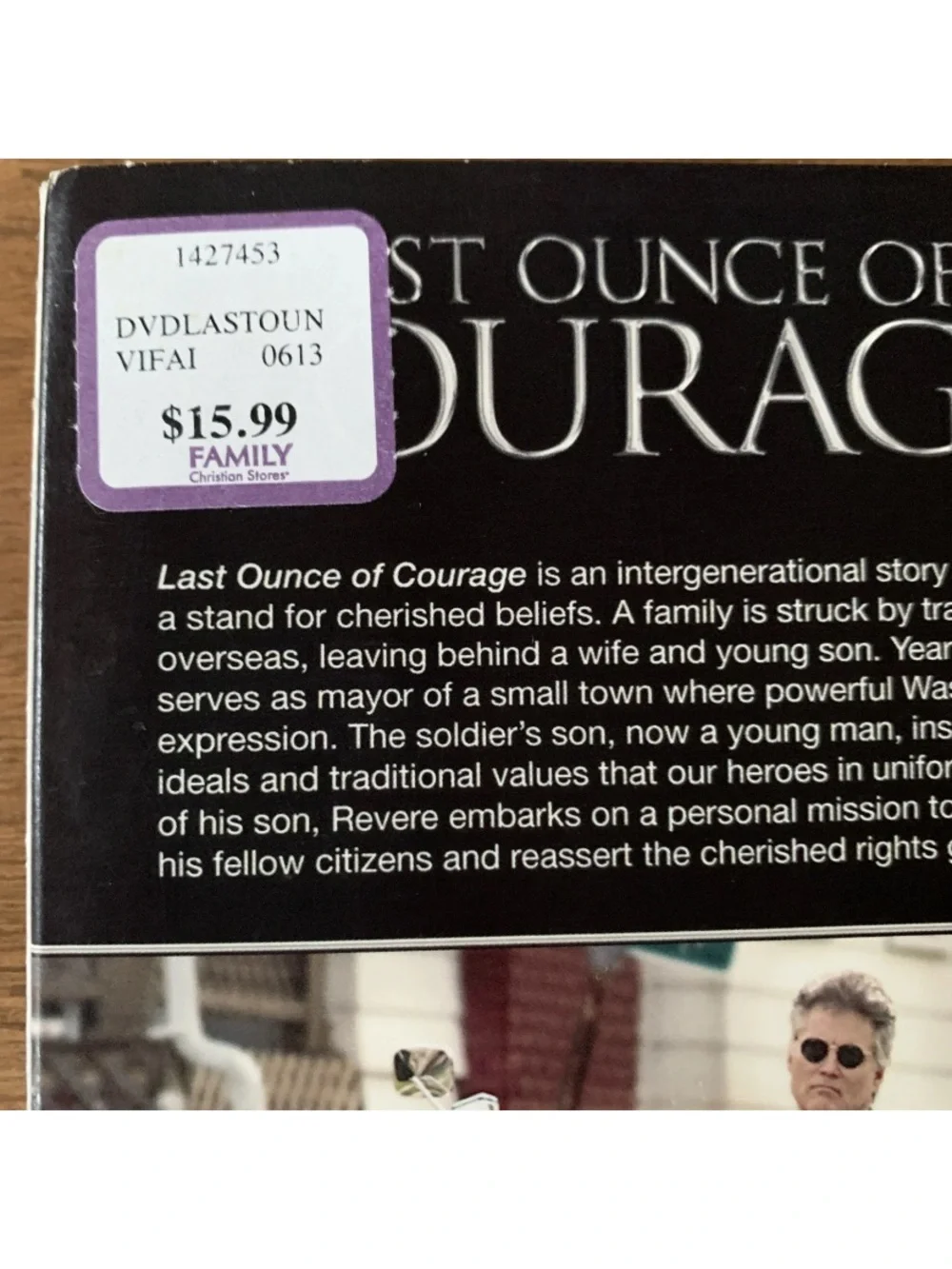 Last Ounce of Courage (Black) DVD